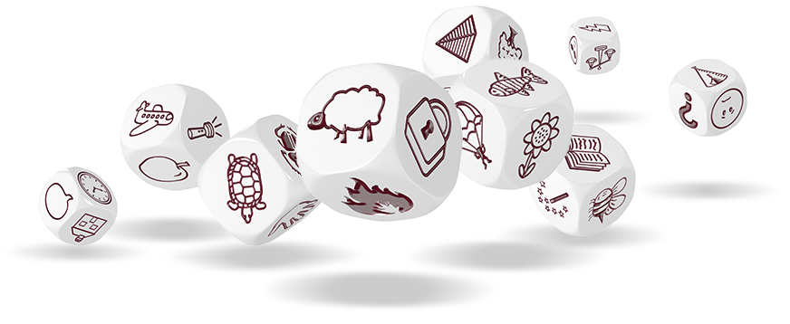 Rory's Story Cubes VoyagesImaginative Contesfamille Dice Game 