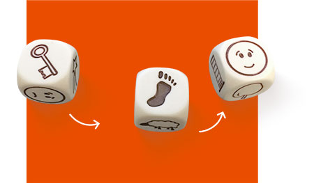 ▷ Story cubes - Action - Max Edition - Parents Bio